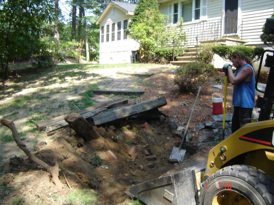 Techo-bloc before