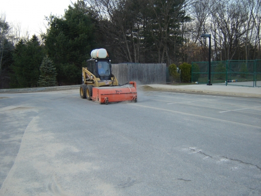 Parking Lot Sweeping