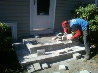 Step overlay Techo-Bloc