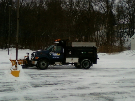 snow plowing & Salt Sanding