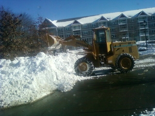 snow stacking